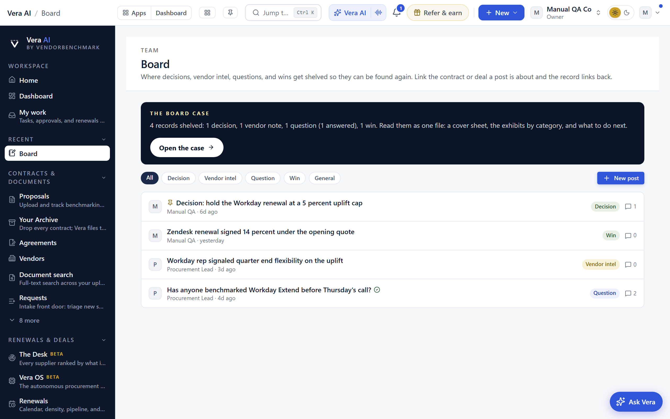 Board screenshot