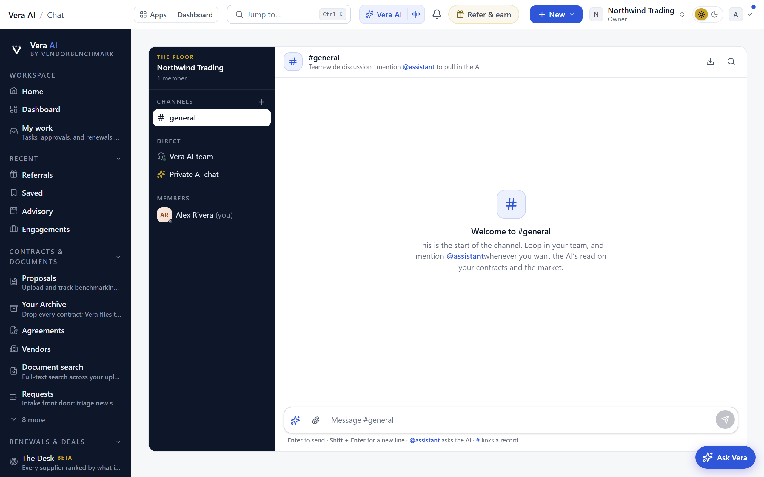 Chat screenshot