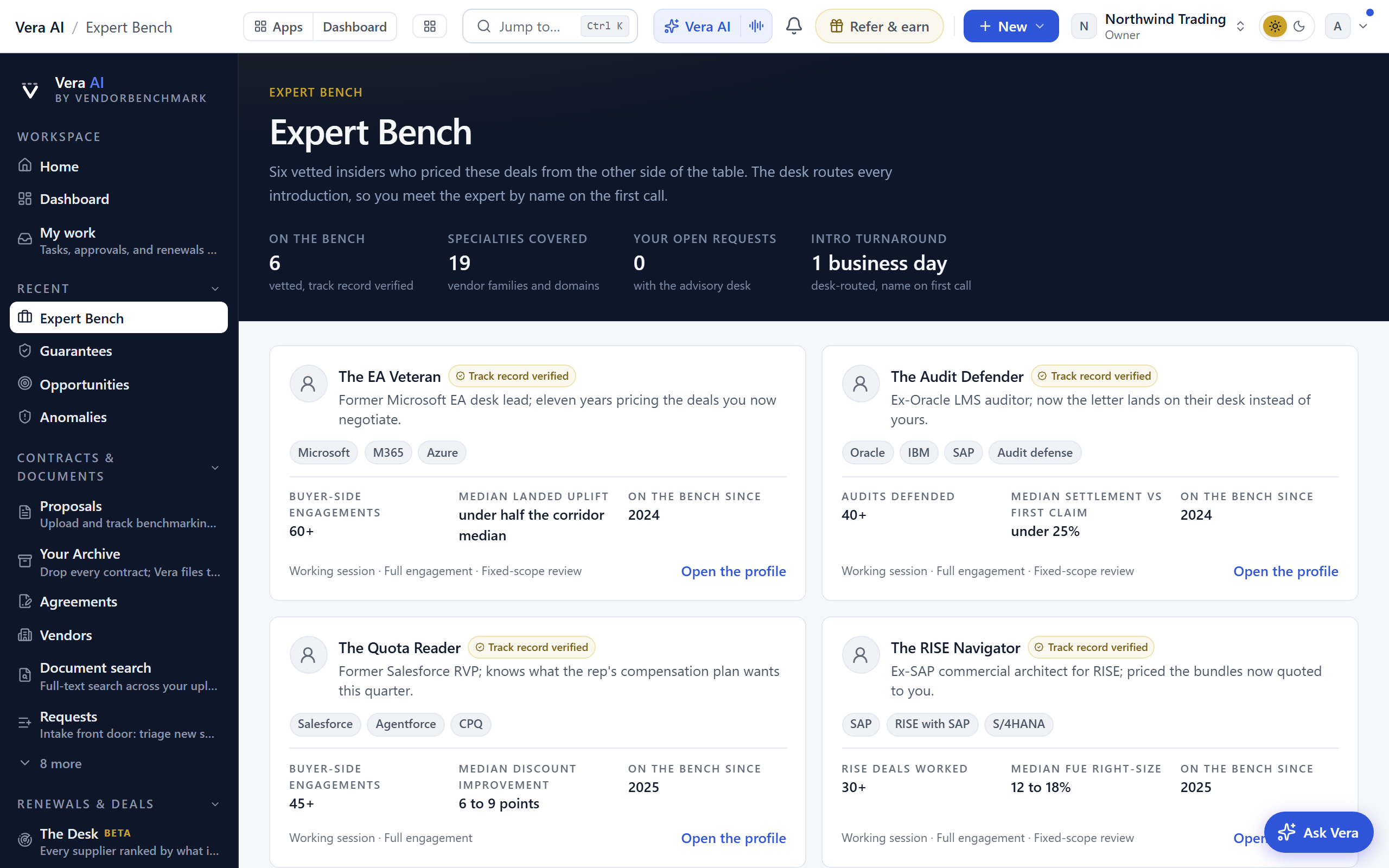 Expert Bench screenshot