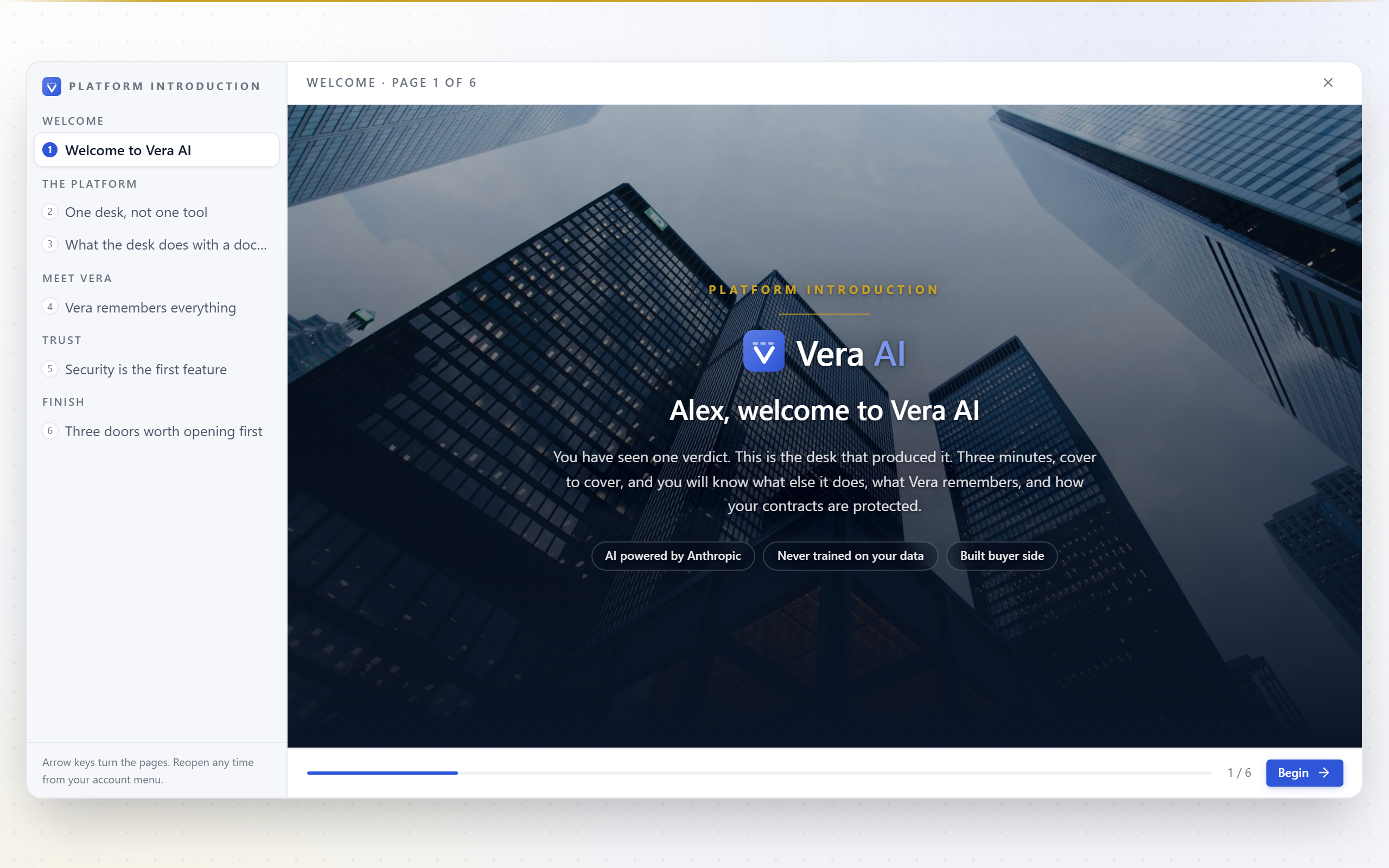 The platform introduction