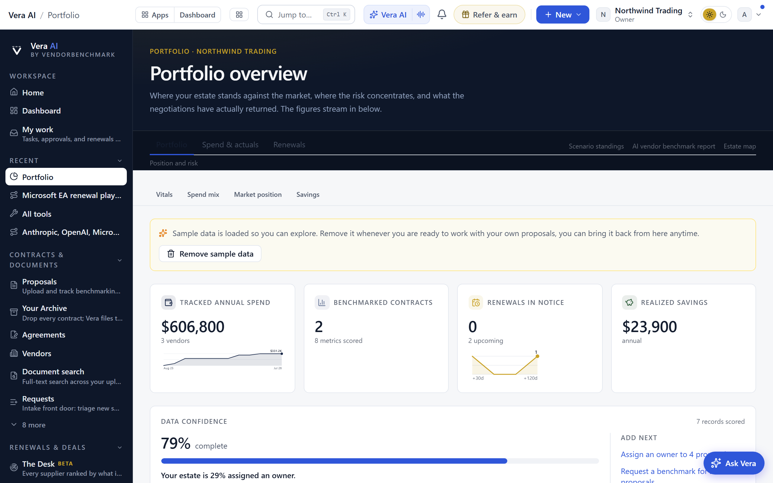 Portfolio screenshot