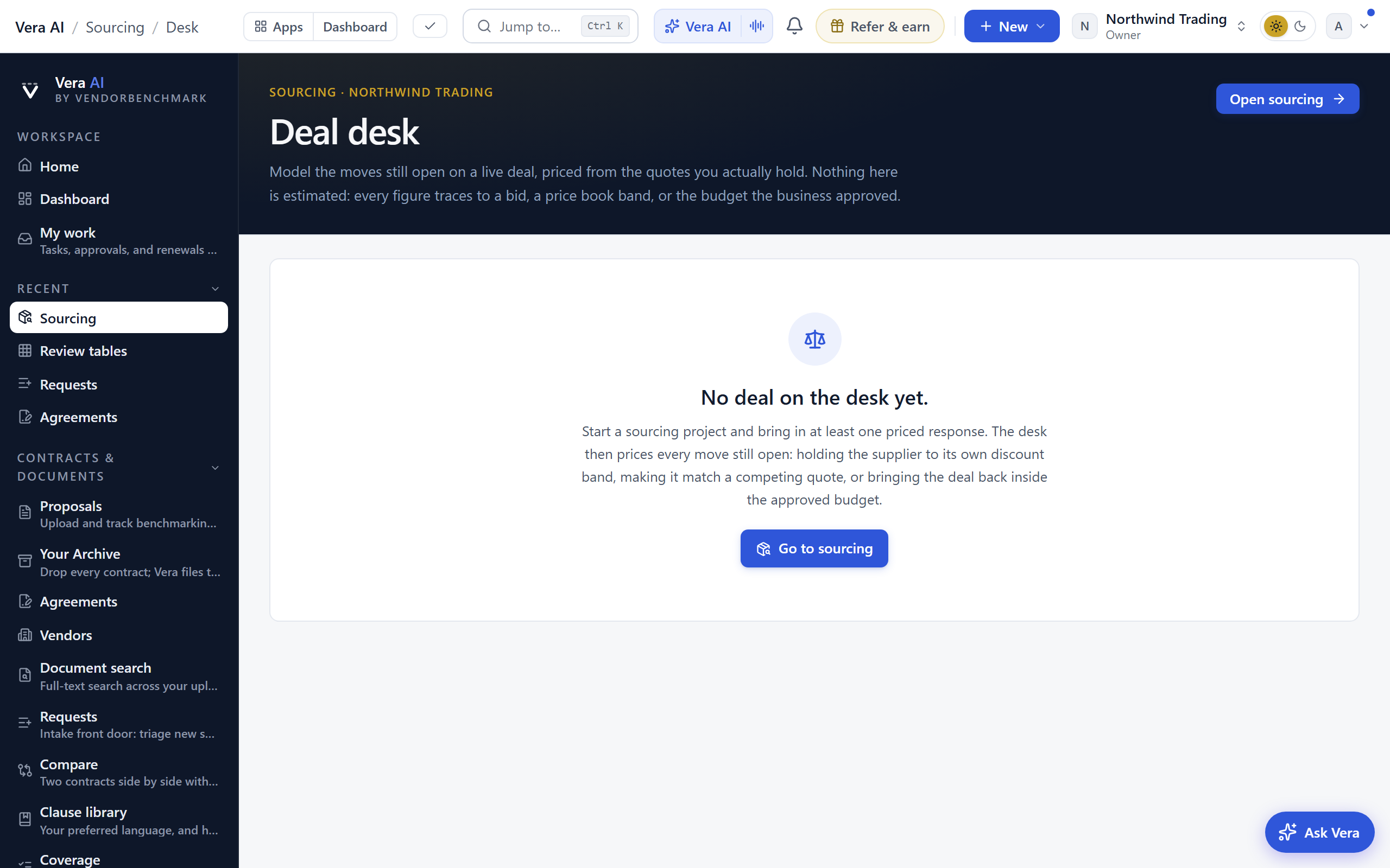 The deal desk: every move still open, priced
