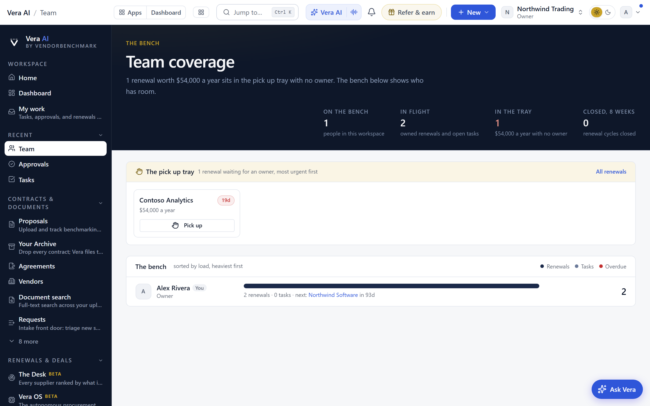 Team screenshot