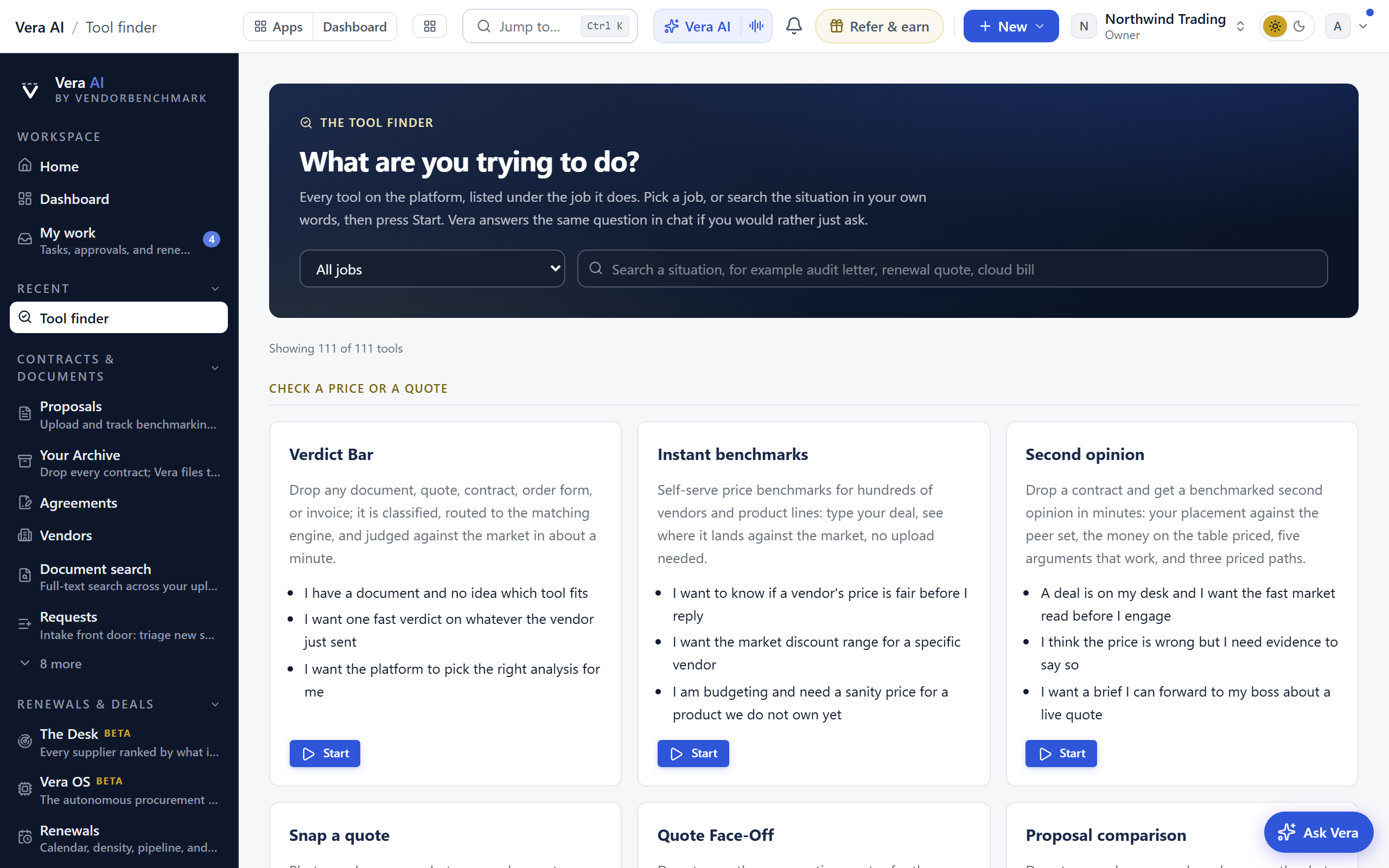 Tool finder