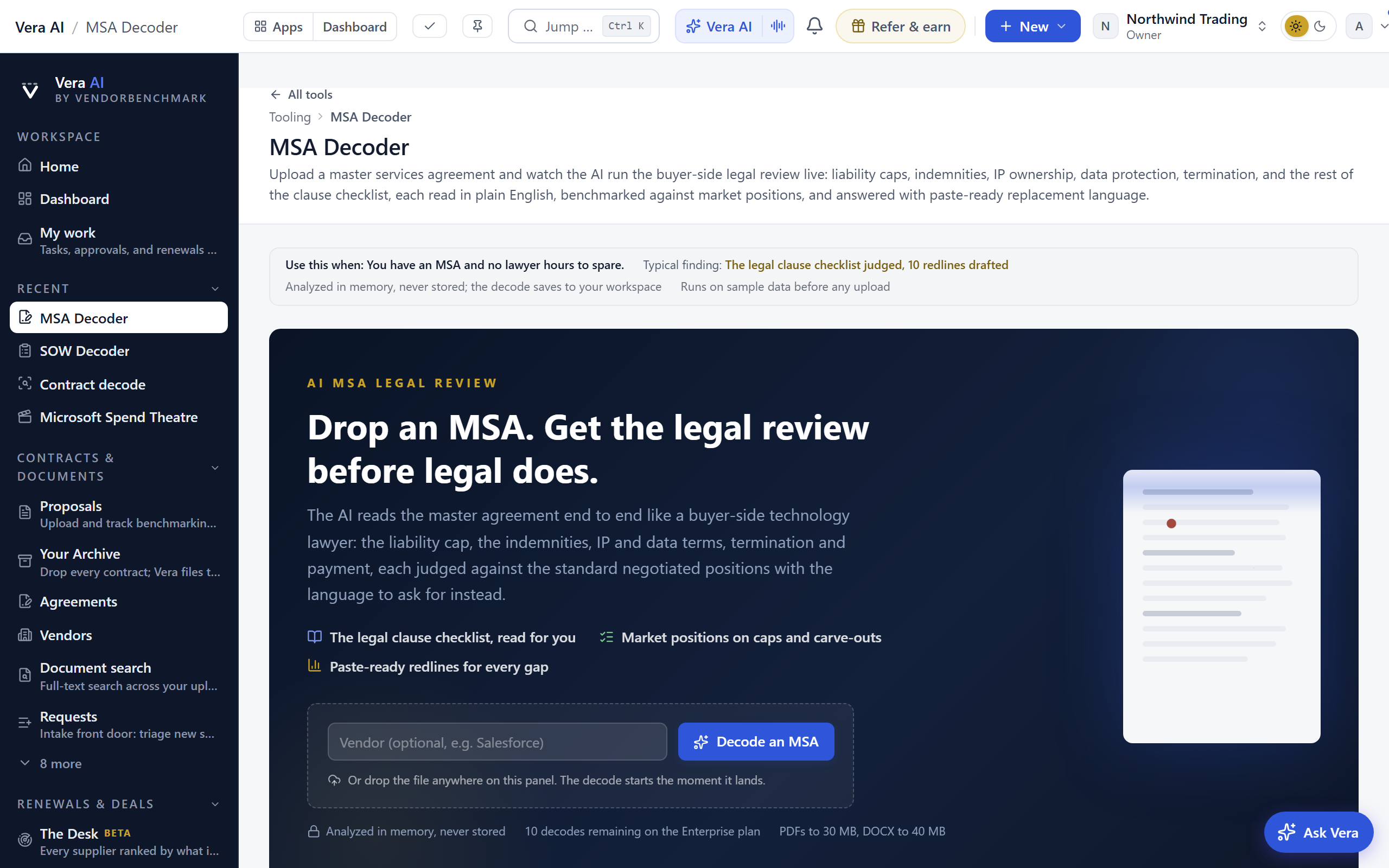MSA Decoder
