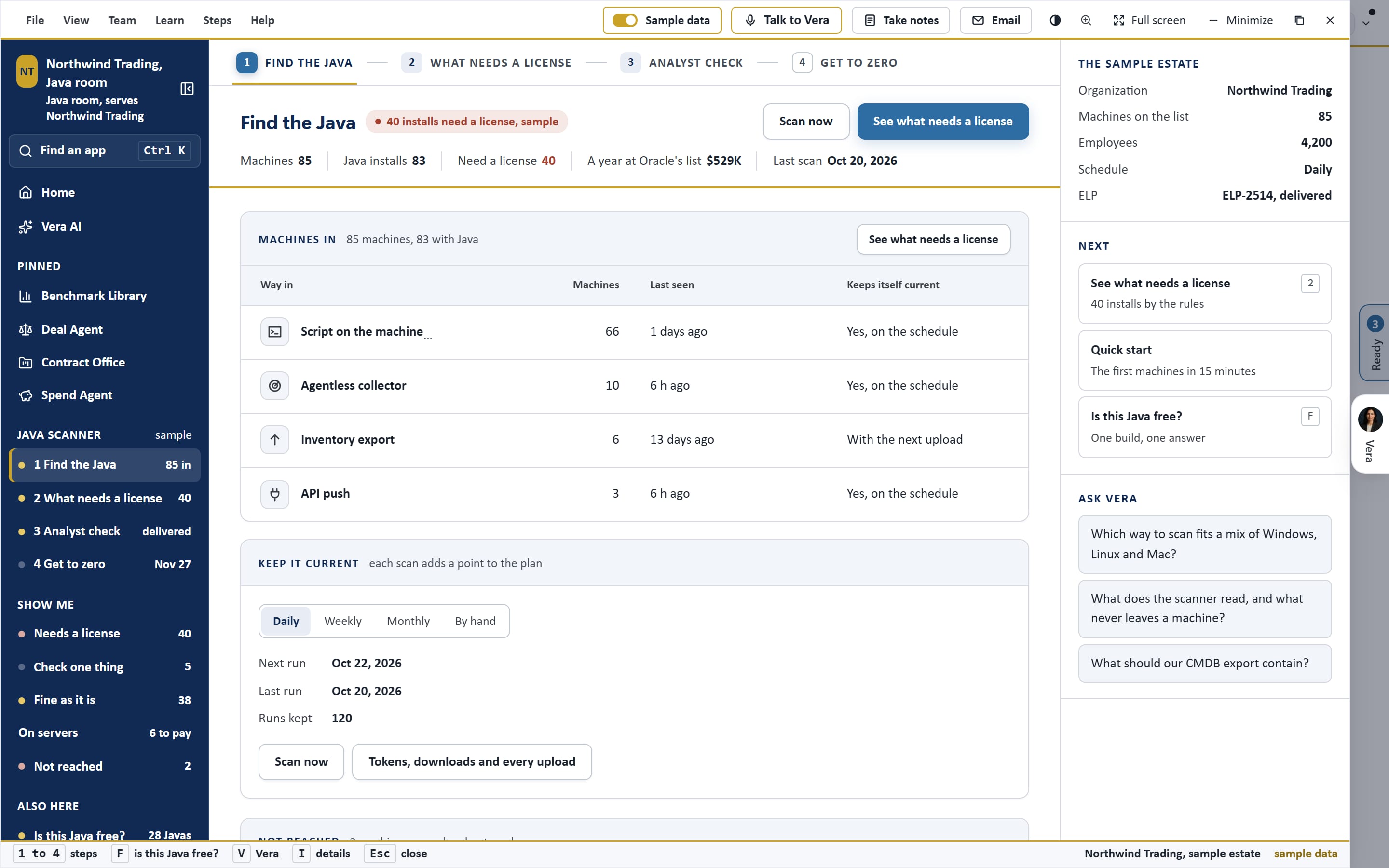 Java Scanner: The scan. Every Java on every machine.